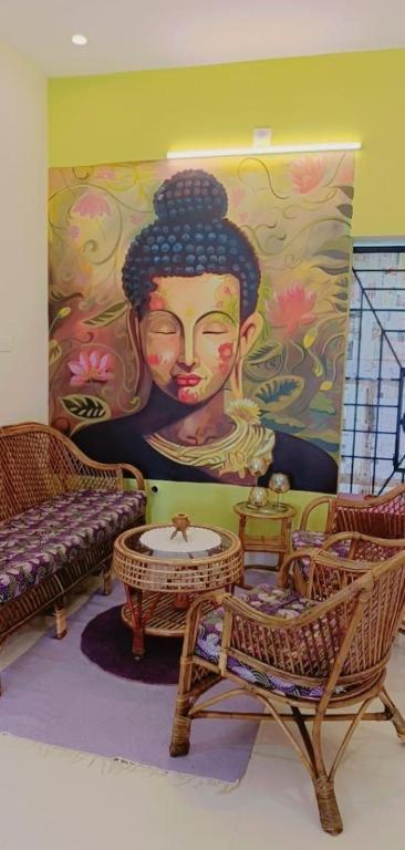 Funk Monk Villa Hostel Pondicherry Оровілль Екстер'єр фото
